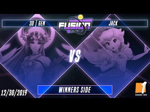 Fusion #4 - 3D | Gen (Palutena) Vs. Jack (Peach) - Winners Side - Smash Ultimate
