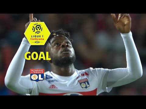 Goal Maxwel CORNET (82') / Dijon FCO - Olympique Lyonnais (2-5) (DFCO-OL) / 2017-18
