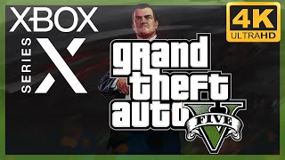 [4K] Grand Theft Auto V (GTA 5) / Xbox Series X Gameplay