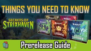 Secrets of Strixhaven Prerelease Guide - Magic the Gathering