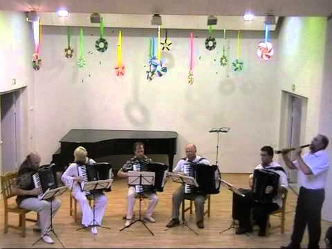 Irlandaise - C. Bolling. "Excelsior" Baltic International Accordion Quintet