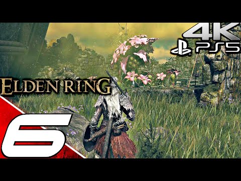 ELDEN RING Gameplay Walkthrough Part 6 - Giant Flower & Convoy (4K 60FPS PS5) No Commentary