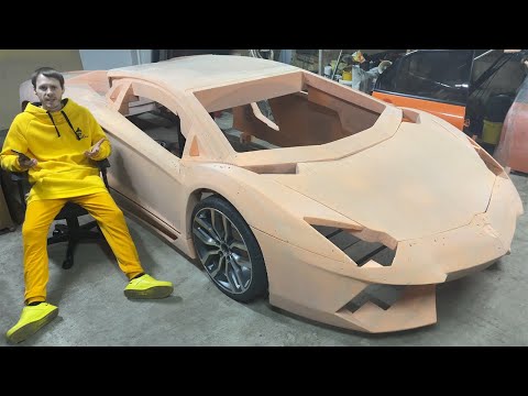 Easy Method To Make Supercar Bodies From Scratch | How To Build A Supercar From Scratch | Kit Car