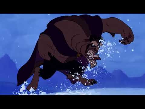 Simba the Red-Nosed Lion (1964) part 9 - The Beast Attacks