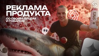 Как создать рекламу с вашим лицом и продуктом, при помощи ИИ?