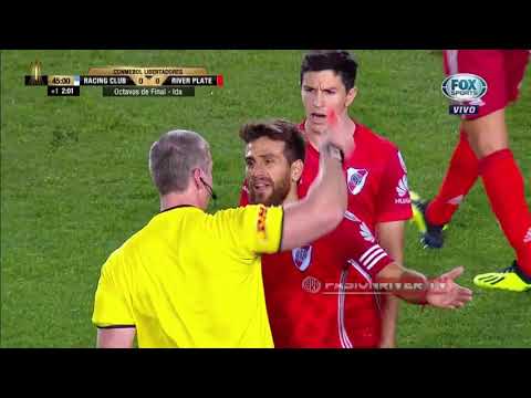 Racing Club vs River  Plate (0-0) Copa Libertadores 2018 - 8tavos IDA - Resumen FULL HD