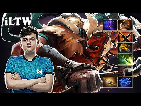 iLTW - Troll Warlord Safelane | Dota 2 7.30d Gameplay