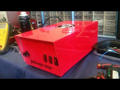 Gatekeeper Built GK200 LD Base 1x2 Amplifier Candy Apple Red