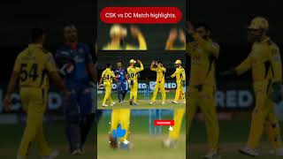 DC vs csk 2021 highlights | csk vs dc Match highlights |#Cricket #Sports #Shorts #vivoipl #DC#CSK