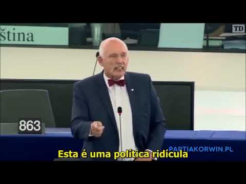 Pronunciamento de Korwin Mikke no Parlamento Europeu