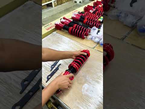 Building the GAB suspension: A symphony of sounds of precision.