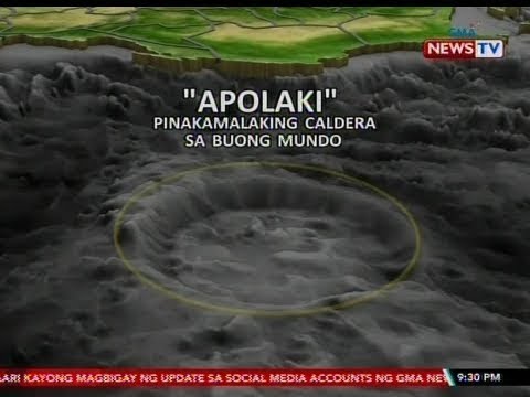SONA: Pinaniniwalaang pinakamalaking caldera o crater sa buong mundo, natagpuan sa...
