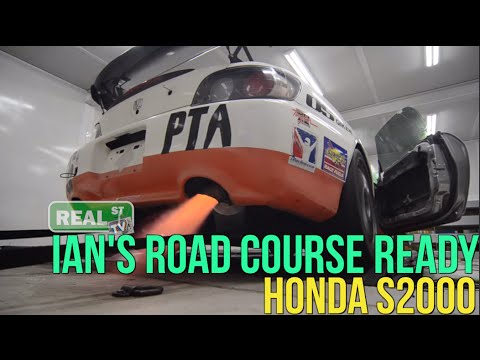 Ian's K24 S2000 on the Real Street Dyno