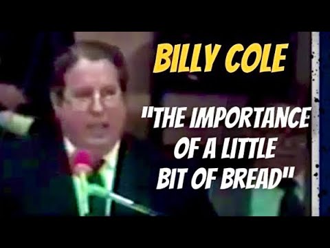 Bishop Billy H. Cole preaching “The Importance of a Little Bit of Bread” 4-2-1986