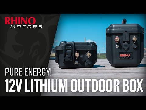 RHINO - Batéria Lithium Outdoor Box 12V 50Ah