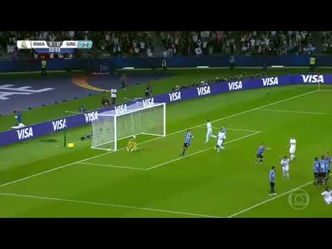 Real Madrid VS Gremio Final 2017 CR7 freekick