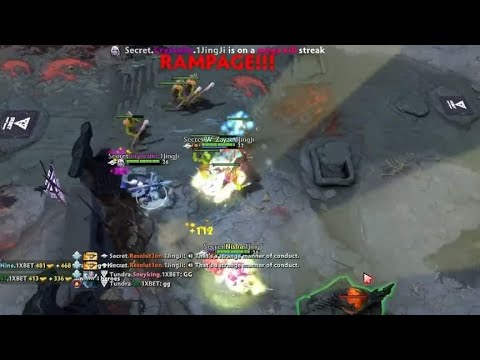 Crystallis Drow Ranger RAMPAGE vs Tundra in TI11