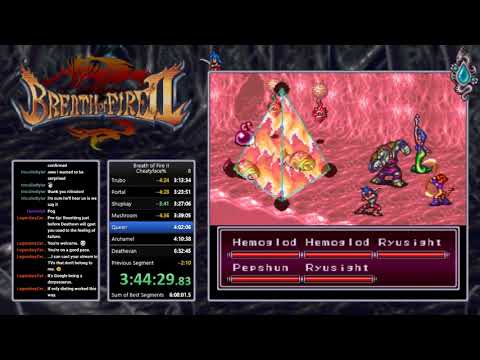 Breath of Fire II Any% - 6:25:17 (old WR)