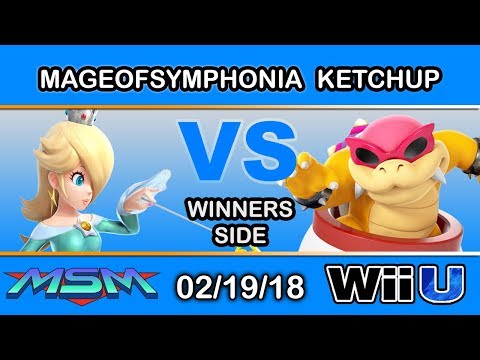 MSM 134 - LG | Mageofsymphonia (Rosalina) Vs. SNG | Ketchup (Roy Koopa) Winners Side - Smash 4