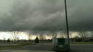 preview picture of video '04/18/2014 - Time Lapse of Billings Thunderstorm - NWS Billings MT'