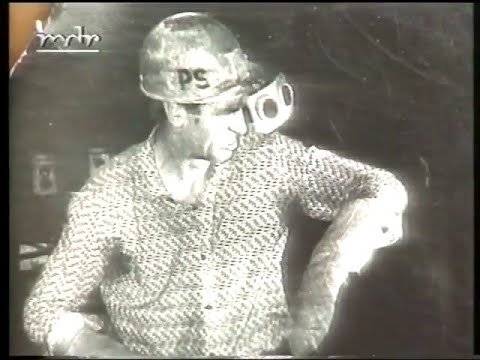 RTL-Reportage im Stahl- und Walzwerk Gröditz Reportage 1990