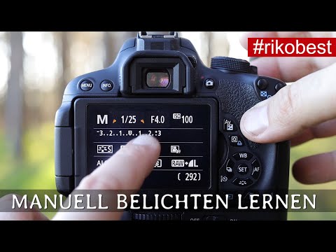 Manuell richtig belichten lernen - immer korrekt BELICHTEN im M-Modus - manuell fotografieren lernen