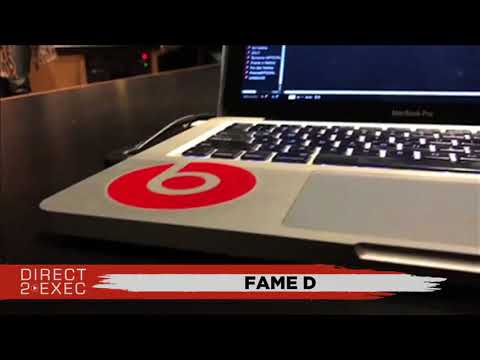 Fame D Performs at Direct 2 Exec Los Angeles 12/5/17 - Atlantic Records