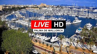 Live Webcam Palma de Mallorca ☀️ Paseo Marítimo ⛴️ Mallorca 🌎 Baleares 🅻🅸🆅🅴 live webcam