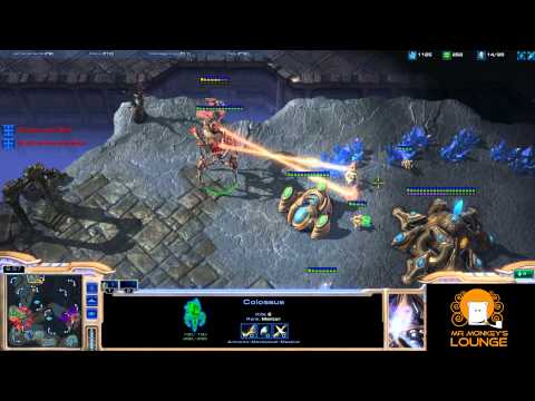 Starcraft 2 - Who's The Fastest? - Colossus Drop