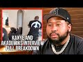 FIRST TIME Meeting Kanye West Akademiks X Kanye Interview