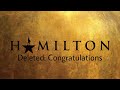 Hamilton Deleted Song: Congratulations