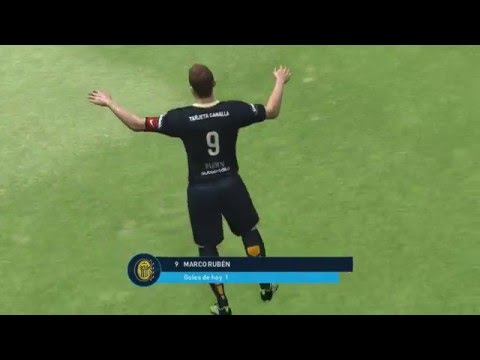 Gol de Ruben. Central 1 - Godoy Cruz 1. Fecha 1. Primera División 2016