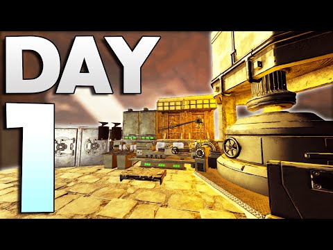 How a 40,000 Hour Tribe Claims Central Cave DAY 1! - ARK