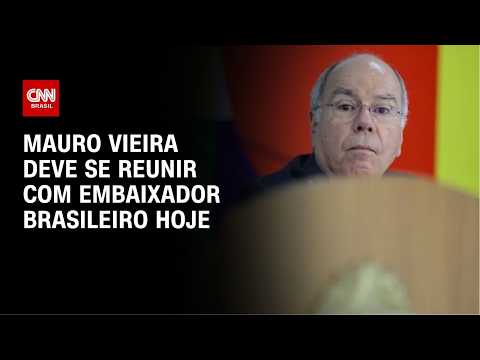 Vieira deve ter novo encontro com embaixador na Argentina nesta quarta (29) | CNN NOVO DIA