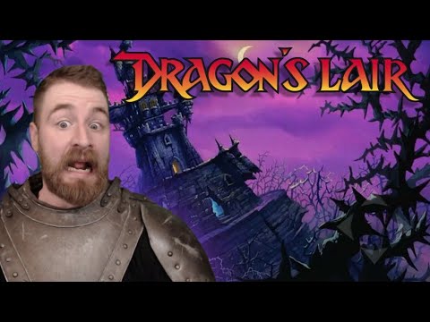 THIS GAME IS REALLY HARD!! | My first time playing Dragon's Lair (1983)