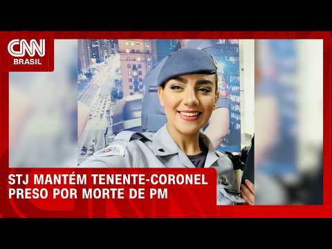 Caso Gisele: STJ nega habeas corpus de tenente-coronel réu por feminicídio de PM | CNN PRIME TIME