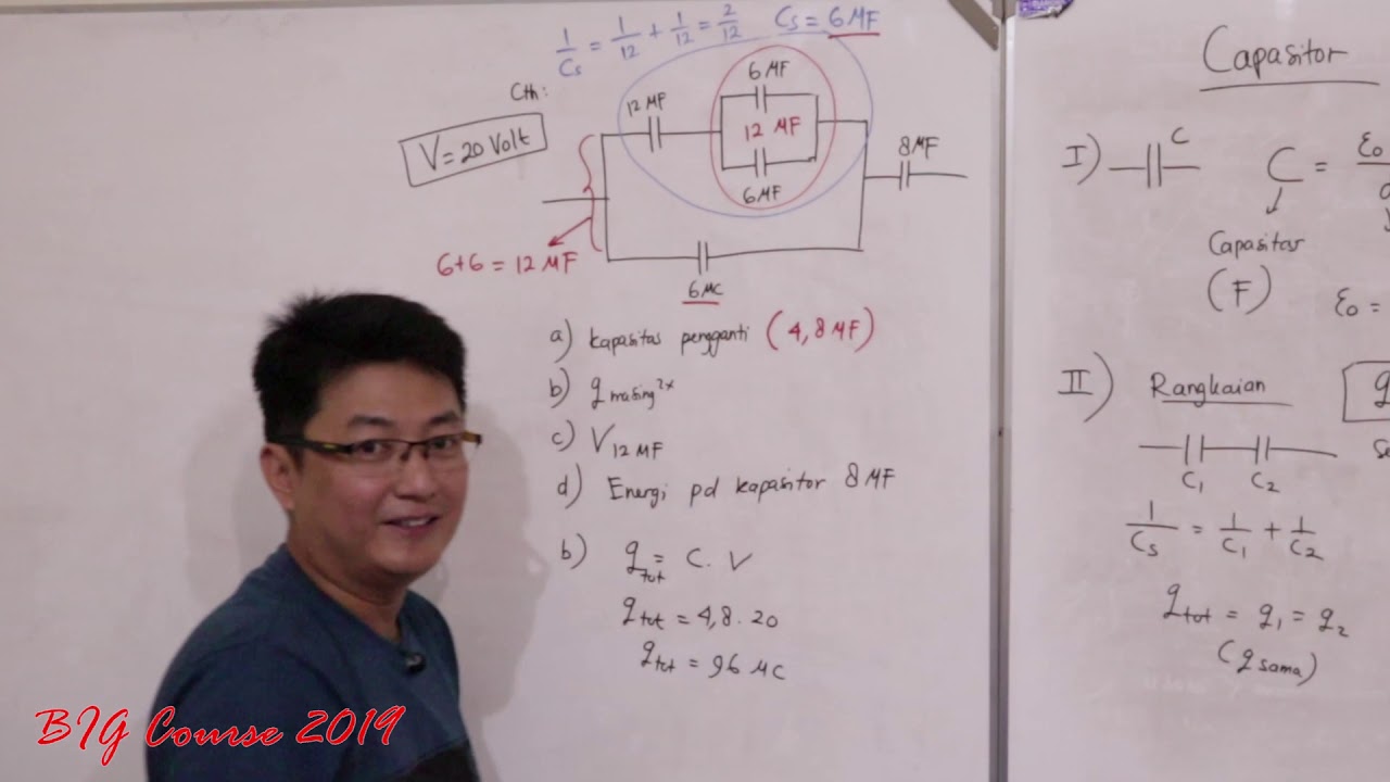 Fisika kelas XII - Kapasitor / Capacitor