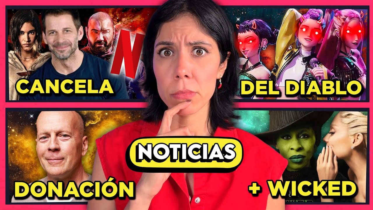 NETFLIX CANCELA A SNYDER | PADRES VS KPOP DEMON HUNTERS | BRUCE WILLIS DONARÁ