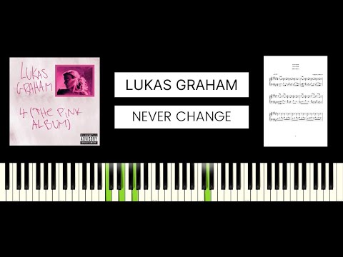 Lukas Graham - Never Change (BEST PIANO TUTORIAL & COVER)