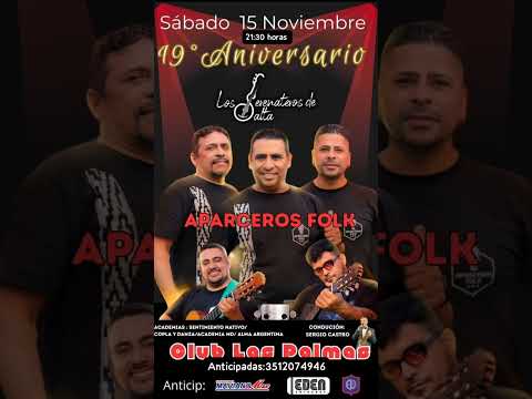sábado 15 de noviembre club las palmas Córdoba