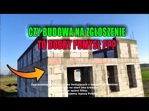 Budowa na zgłoszenie 70 M2 to mit! Budowa domu na pozwolenie? Budowa domu na zgłoszenie? Jak wybudow