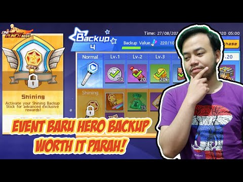 Gacha OPM & Review Hero Backup + GIVEAWAY - One Punch Man Strongest Hero Indonesia