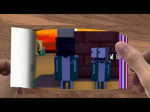 FLIPBOOK  Monster School  SQUID GAME, GLASS BRIDGE, MARBEL GAME, LAST EPISODE   Minecraft Animation0
