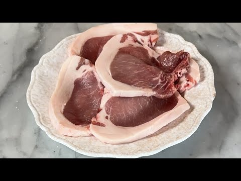 Braciole di Maiale Bistecchine in Padella Velocissime #live #maiale