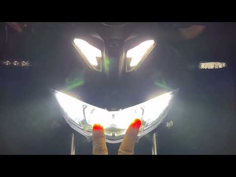 Hero Xtreme 125R ABS Night Headlight Test | Night Visibility Test Of Hero Xtreme 125