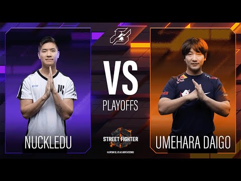 NuckleDu vs Umehara Daigo | Gamers8 Street Fighter 6 Invitational | Playoffs | Day 4