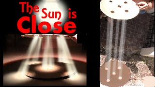 CREPUSCULAR SUN RAYS PROVE FLAT EARTH perspective