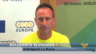 preview picture of video '24/07/14 - El Mejor Pádel del Mundo vuelve a La Nucía en agosto con el World Pádel Tour'
