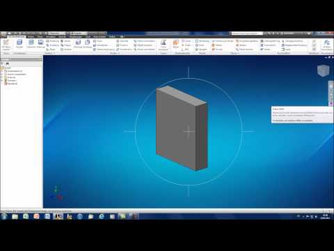 Inventor Einsteigertutorial Model Teil1