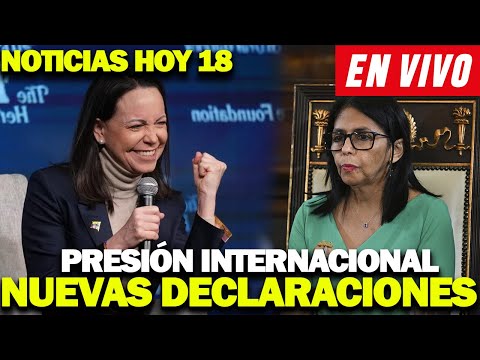 Venezuela bajo presión internacional: reuniones clave y tensiones internas hoy 18
